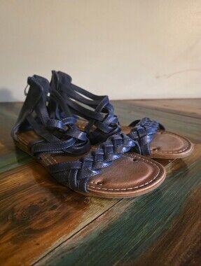 Ollio Gladiator Sandals Sz 8